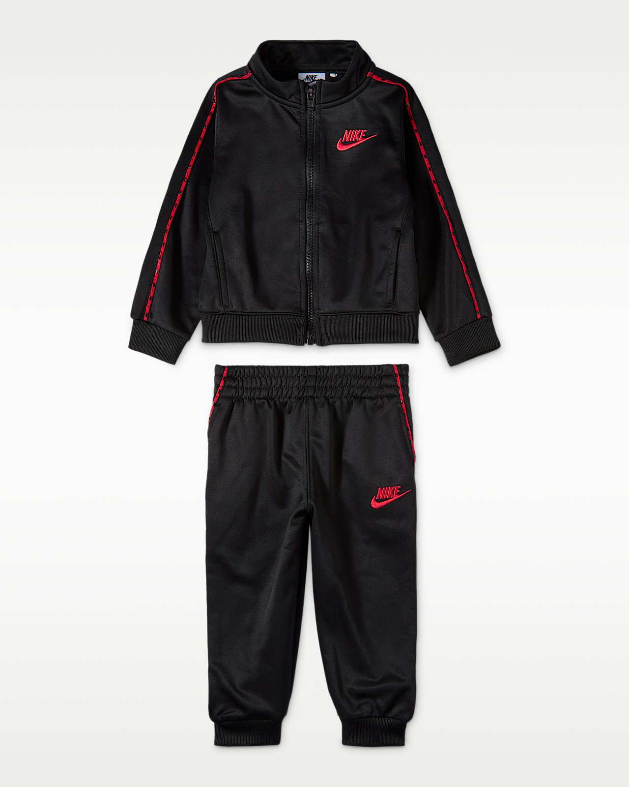 Детские  Nike Baby (12-24M) Dri-FIT Lifestyle 2-Piece Full-Zip Propus Piping Set на каждый день