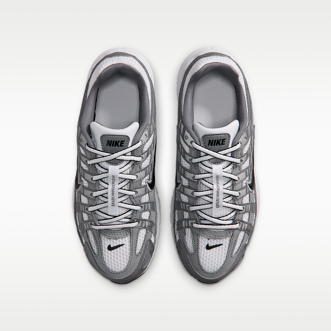Nike P-6000 sneaker Wit/Metallic Cool Grey/Cool Grey/Zwart