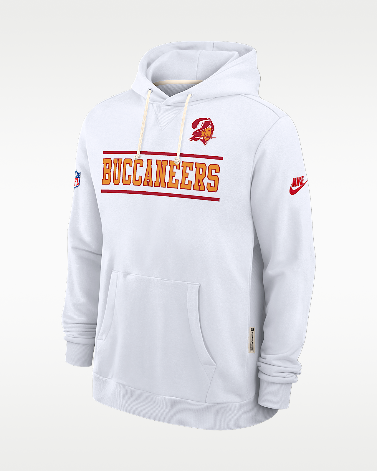 Мужское худи Tampa Bay Buccaneers Alt Standard Issue Nike Dri-FIT NFL Pullover Hoodie