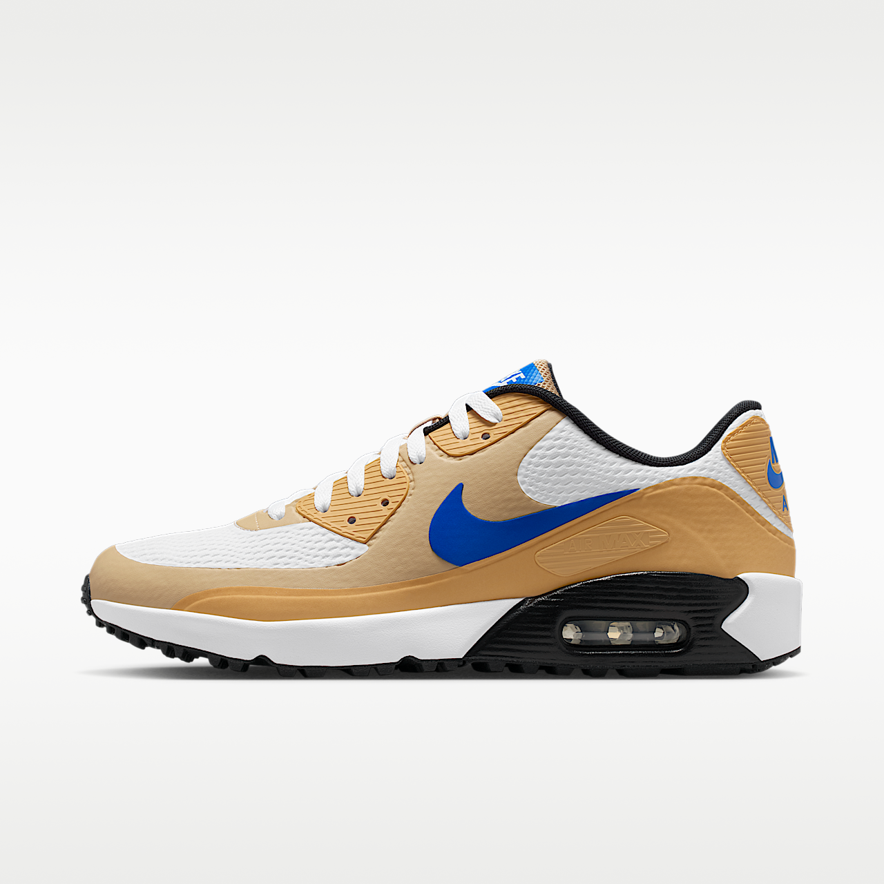 Nike Air max 90 sneaker Wit/Linen/Game Royal