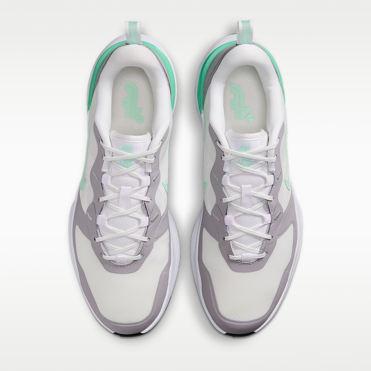 Nike  sneaker Wit/Pewter/Zwart/Mint Foam