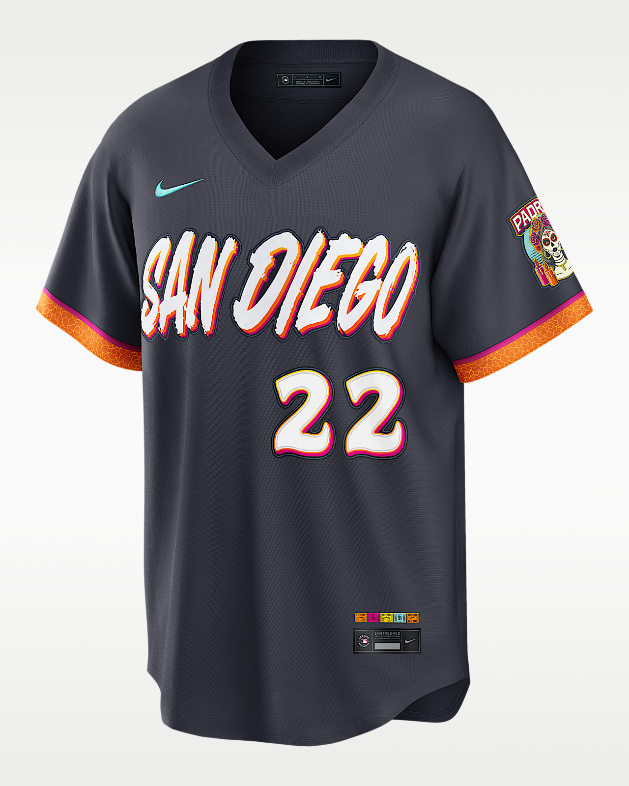 Мужские джерси Mason Miller San Diego Padres City Connect Nike MLB Stadium Jersey
