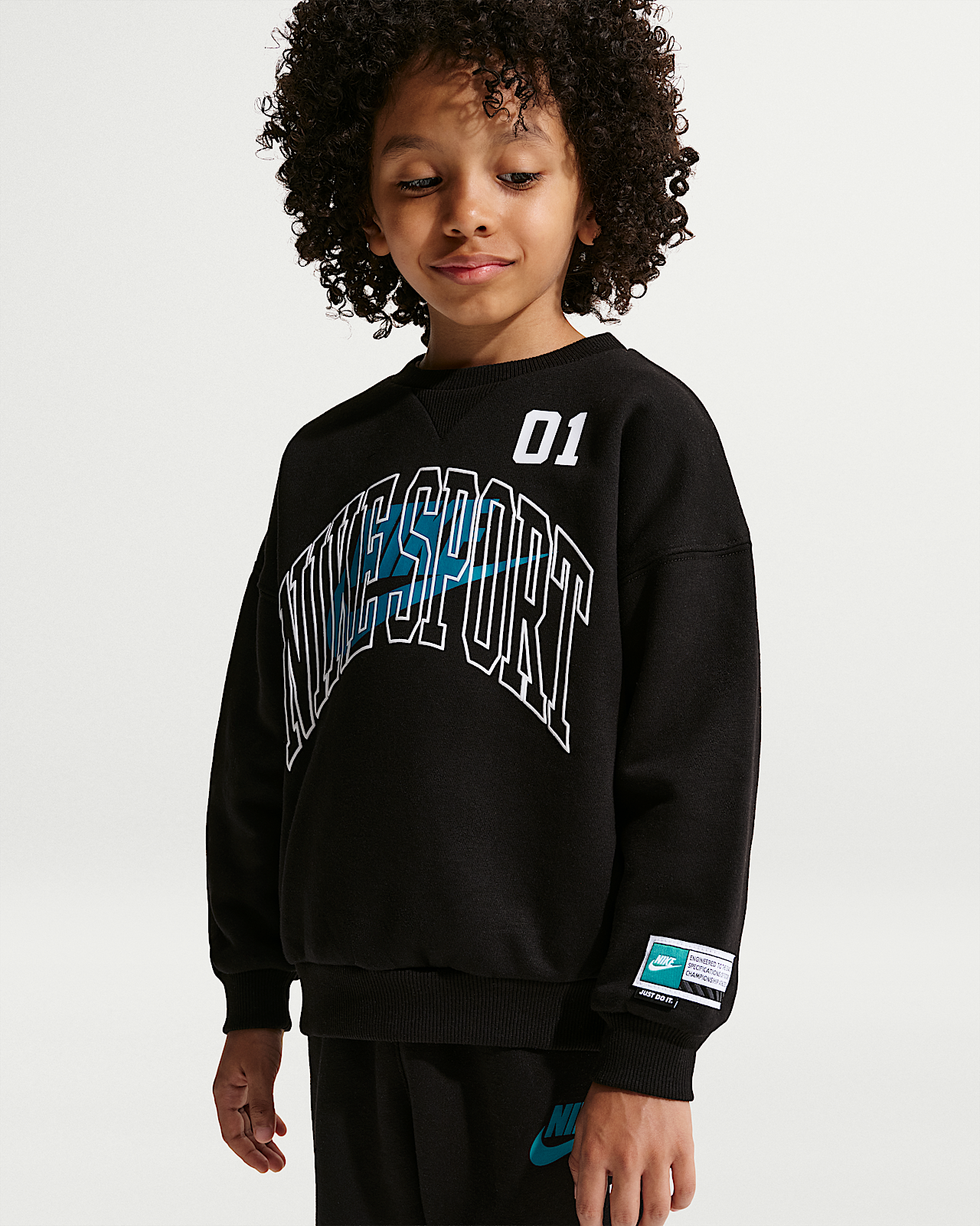 Детские  Nike Sportswear Little Kids' Multisport 2-Piece Fleece Crew Set