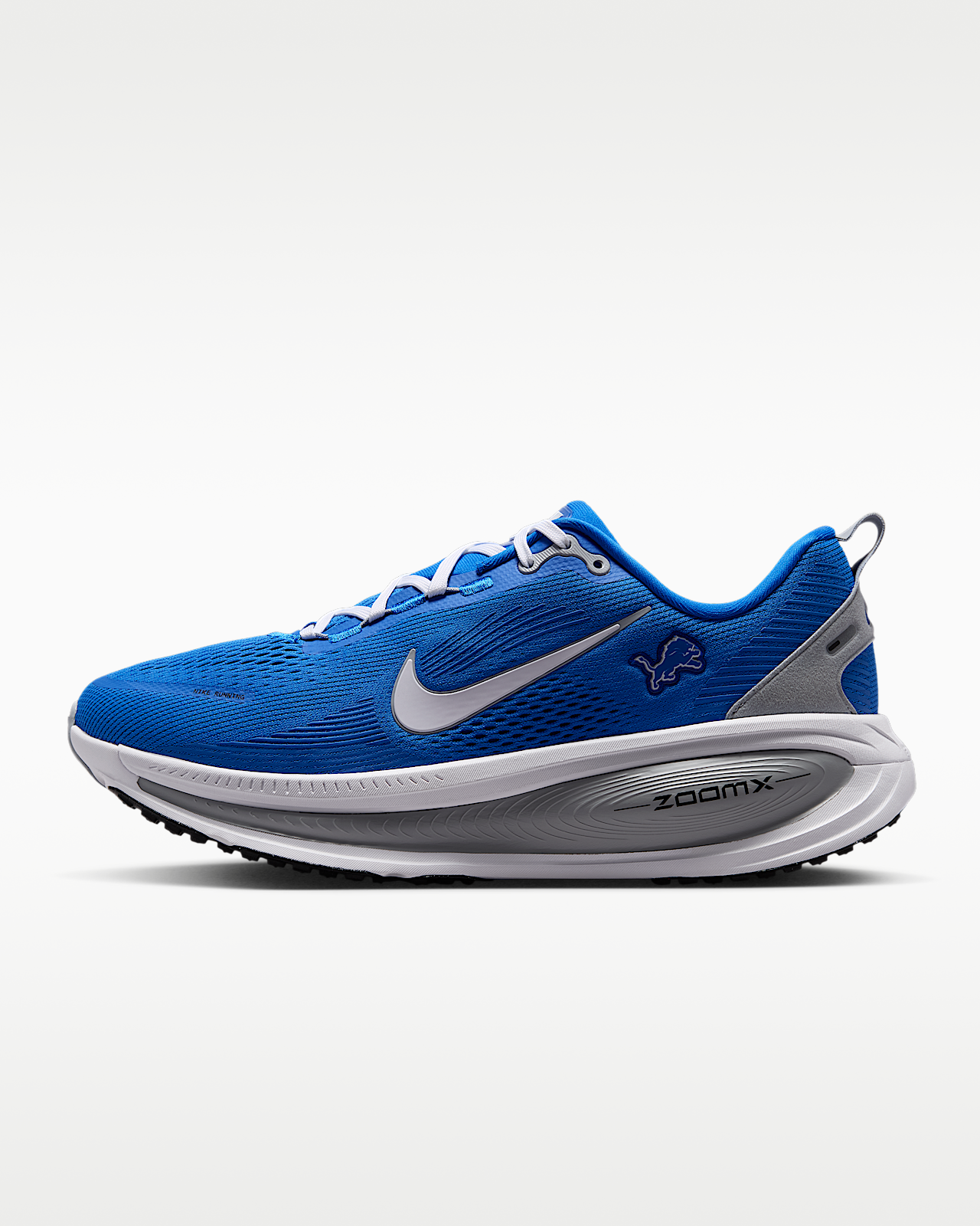 Unisex кроссовки Nike Vomero 18 (Detroit Lions) NFL Road для бега