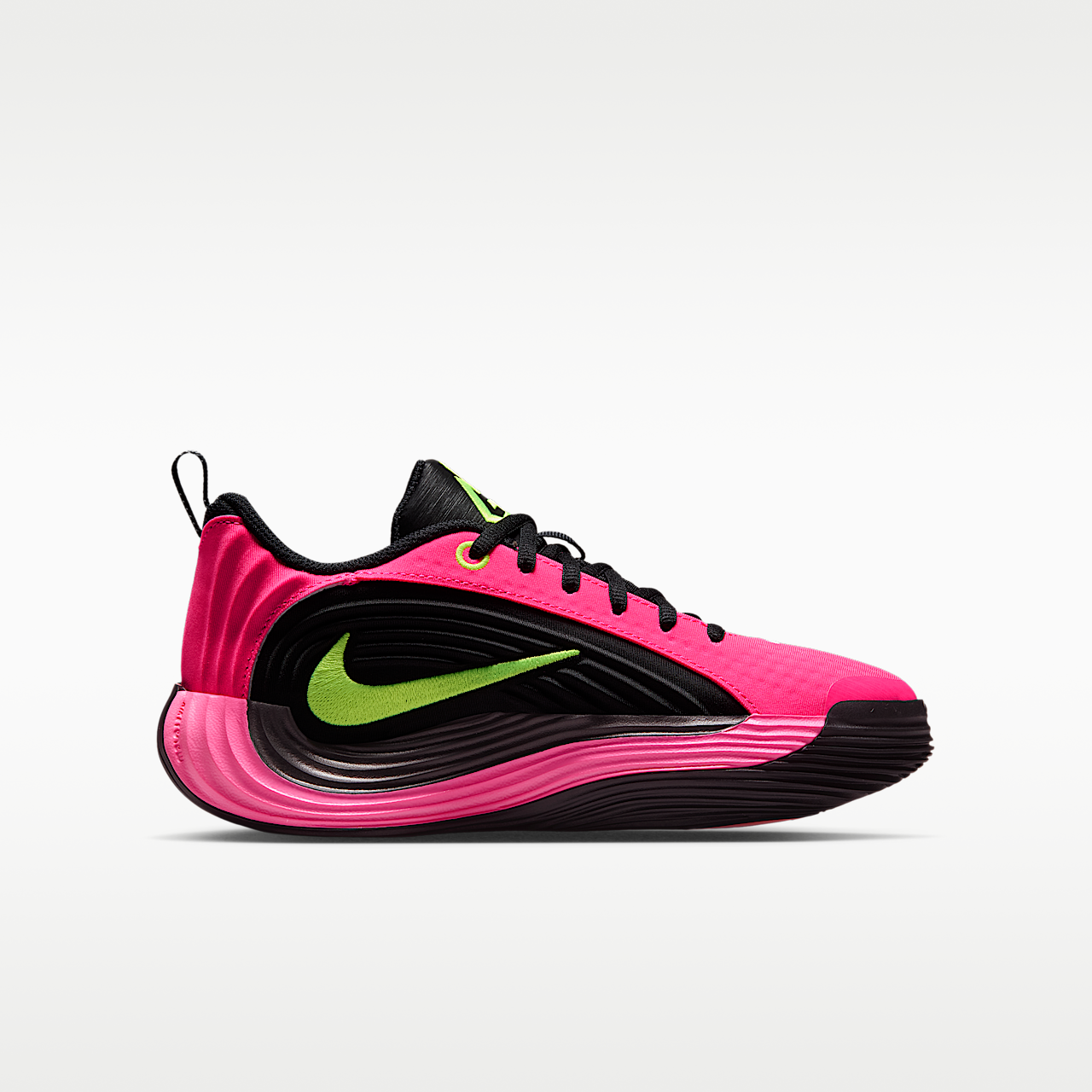 Nike  sneaker Hyper Pink/Oracle Pink/Zwart/Volt