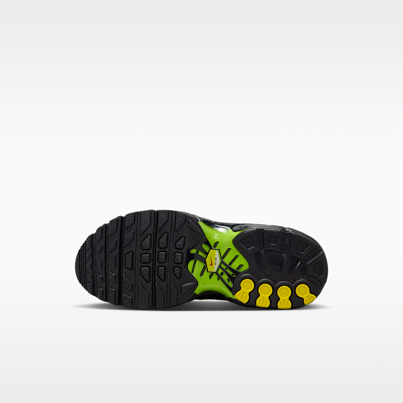 Nike Air Max Plus sneaker Zwart/Zwart/Volt Ice