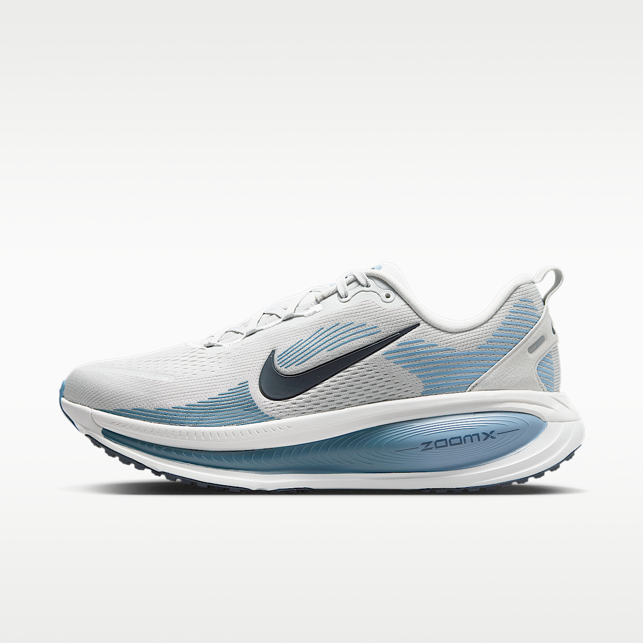 Nike Vomero sneaker Grey Fog/Off White/Work Blue/Dark Obsidian