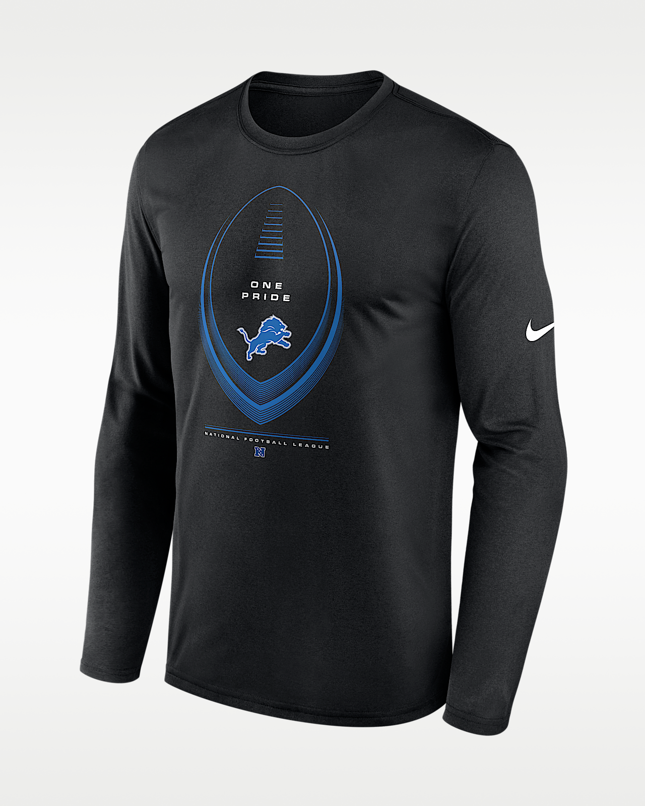Мужская футболка Detroit Lions Legend Icon Nike Dri-FIT NFL Long-Sleeve