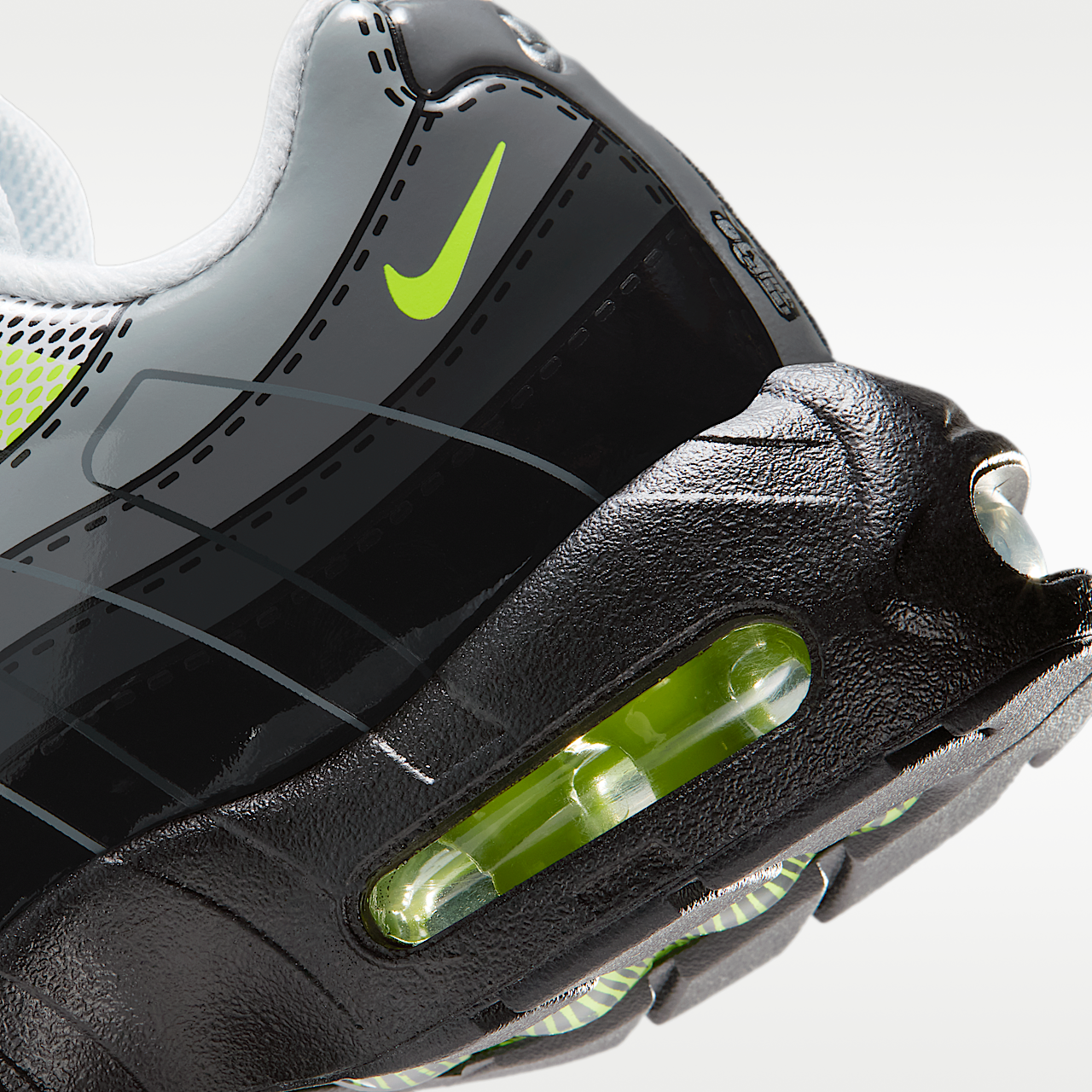 Nike Air Max sneaker Zwart/Dark Smoke Grey/Smoke Grey/Metallic Silver