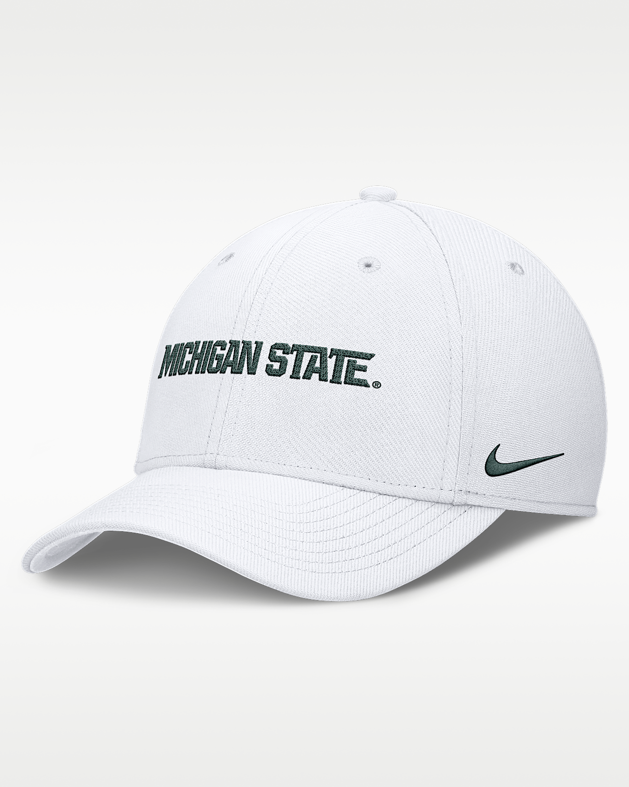 Мужские  Michigan State Classic Swooshflex Nike Dri-FIT College Hat