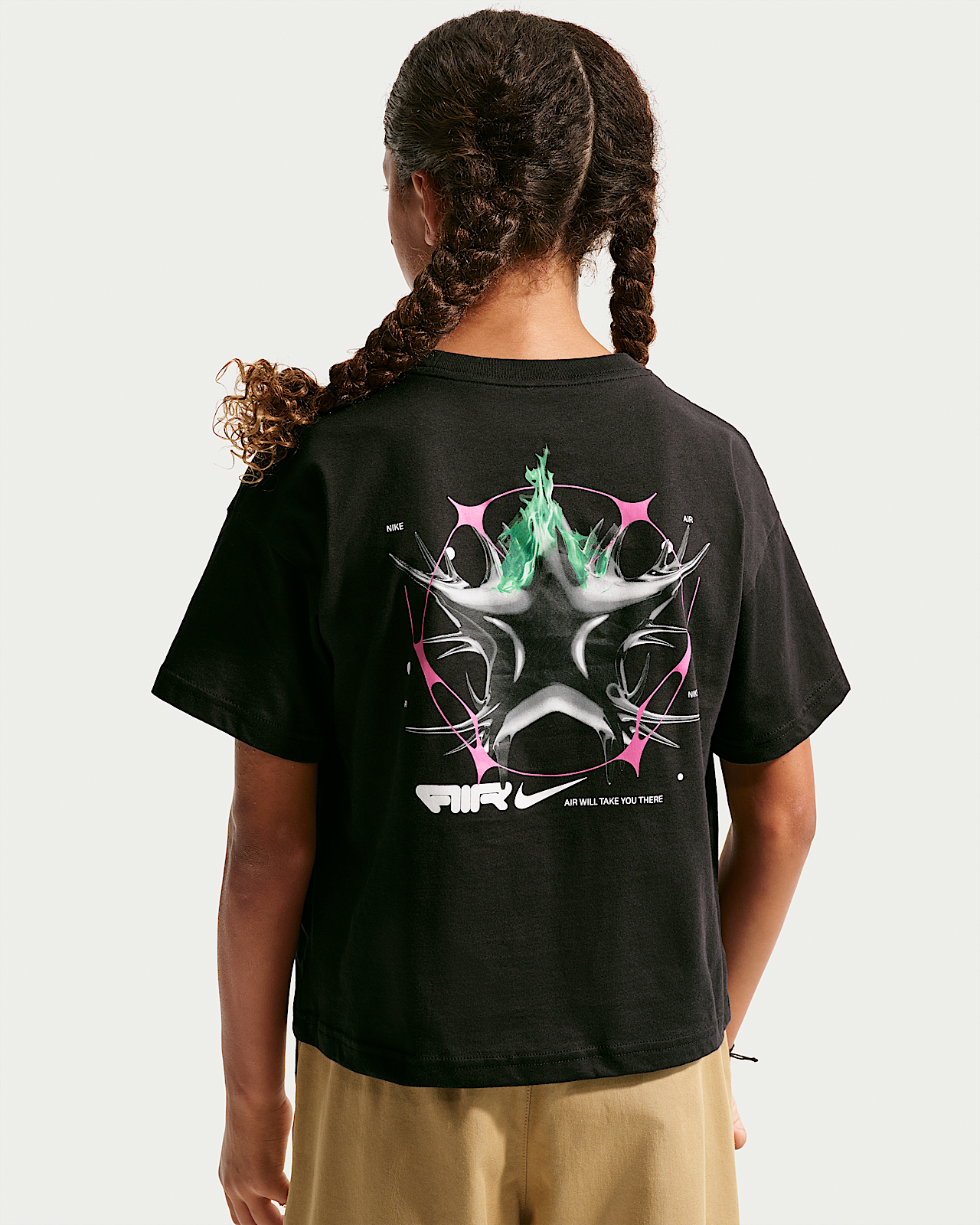 Детская футболка Nike Sportswear Big Kids' (Girls') Boxy