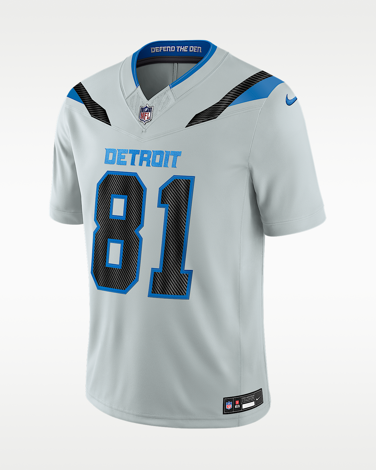 Мужские джерси Calvin Johnson Detroit Lions Rivalries Collection Nike Dri-FIT NFL Limited Jersey