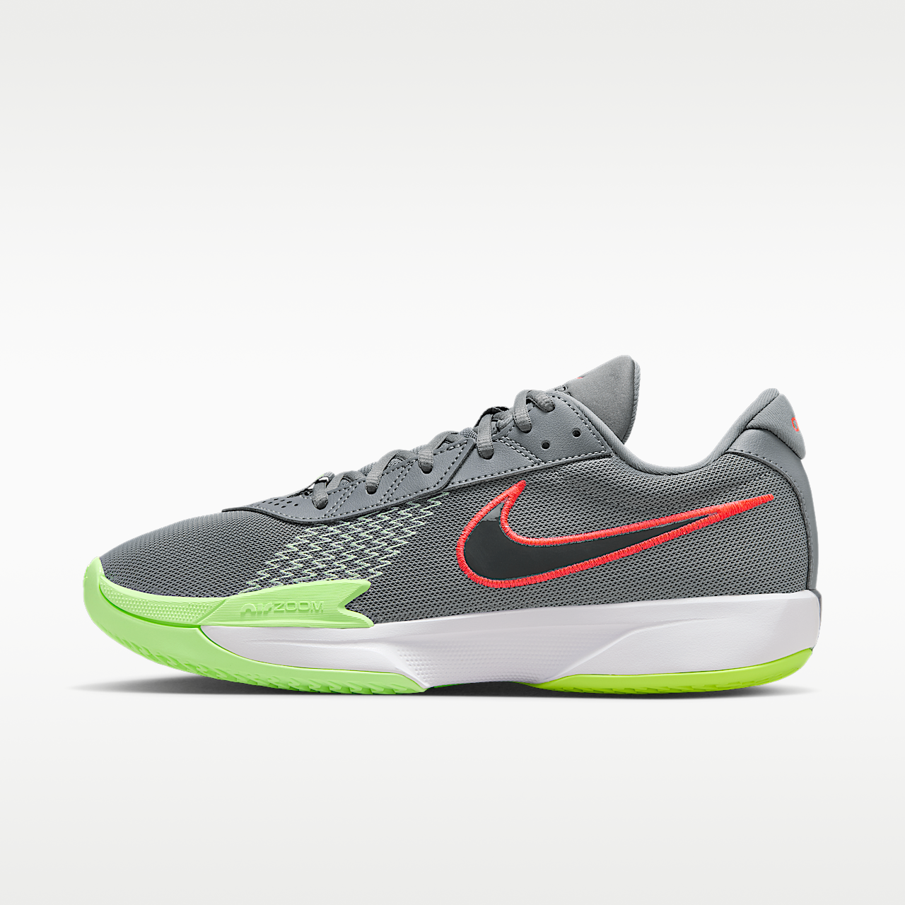 Nike  sneaker Smoke Grey/Barely Volt/Bright Crimson/Dark Smoke Grey