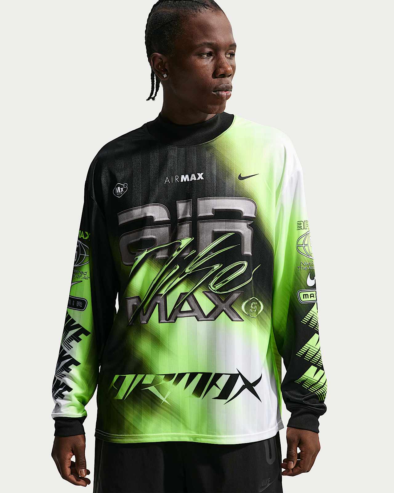 Женские джерси Nike Culture of Football Dri-FIT Long-Sleeve Soccer Jersey для футбола