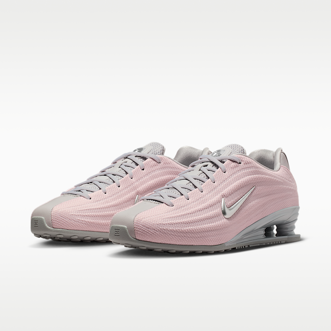 Nike Nike Shox sneaker Pink Foam/Grey Fog/Flat Silver/Metallic Silver