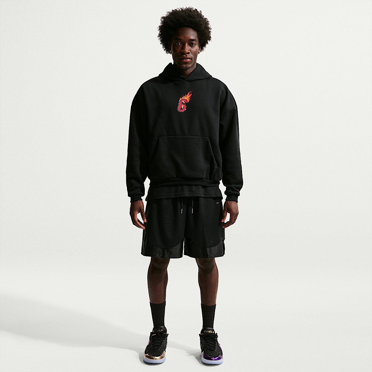 Nike LeBron sneaker Zwart