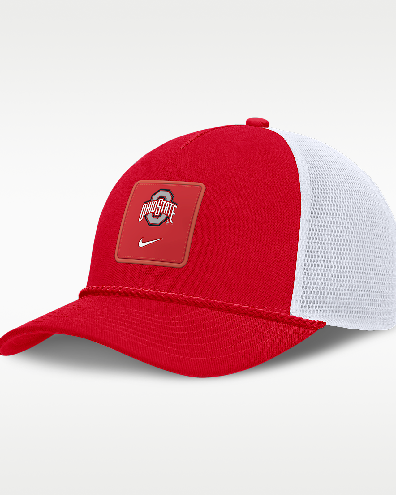 Женские  Ohio State Sideline Gameday Rope Nike College Trucker Adjustable Hat