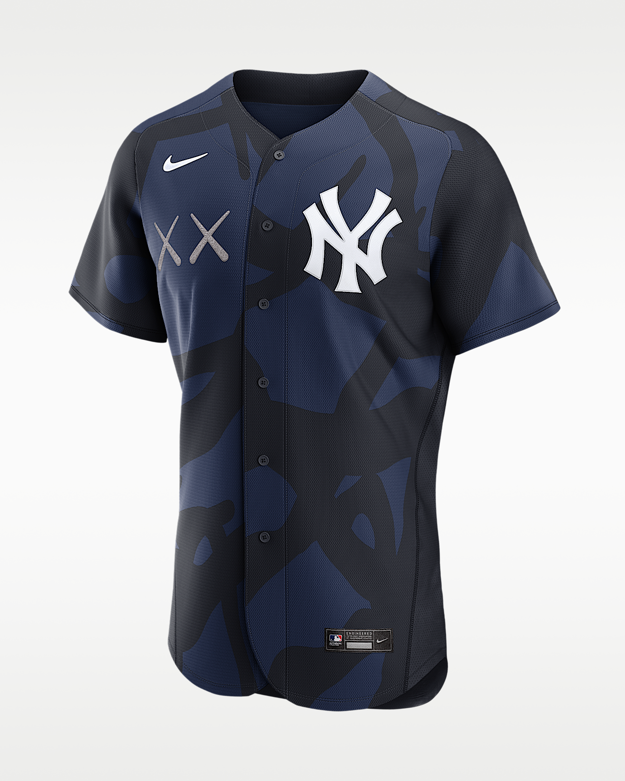 Мужские джерси New York Yankees Nike x KAWS MLB Authentic Jersey