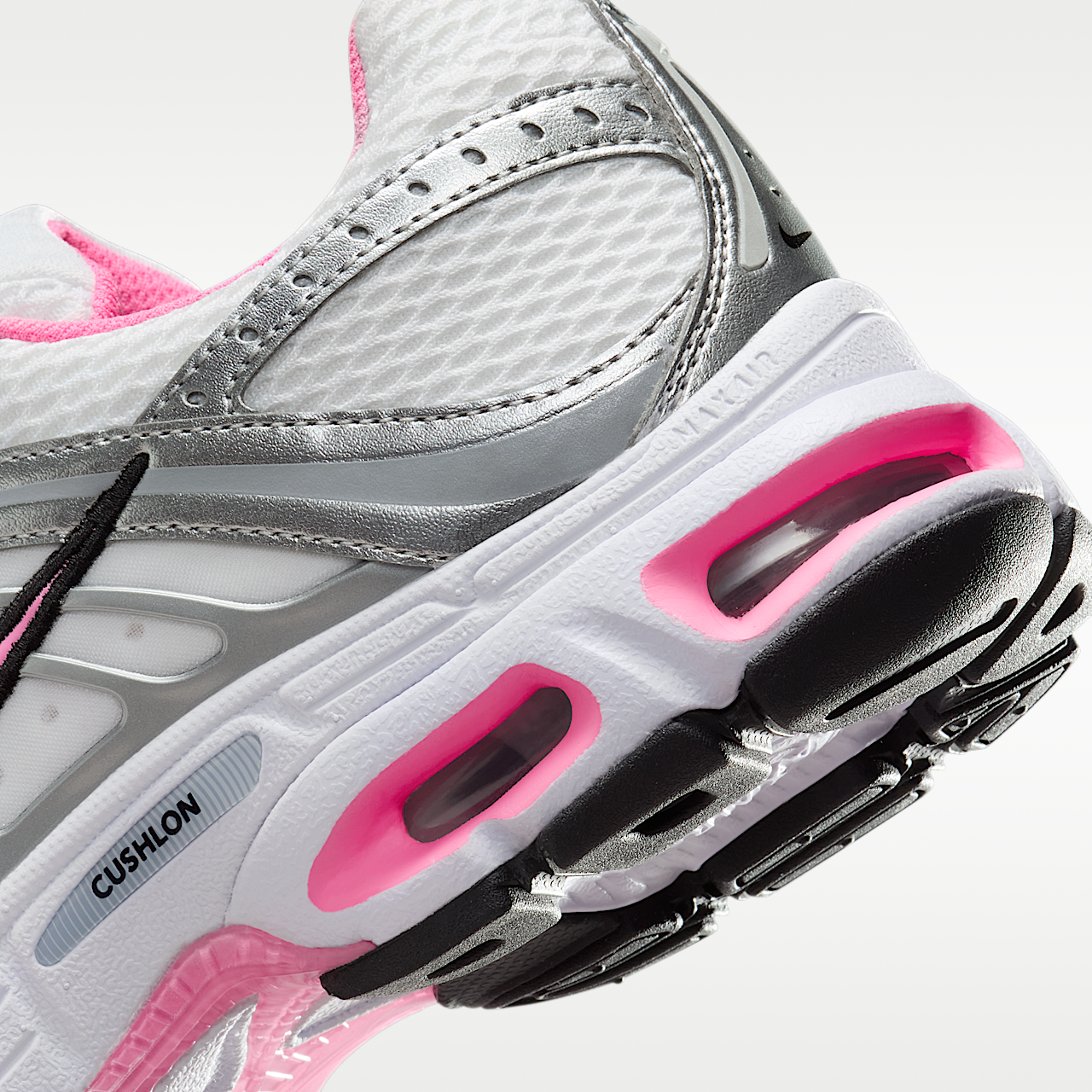 Nike Air Max sneaker Wit/Metallic Silver/Zwart/Pink Spell