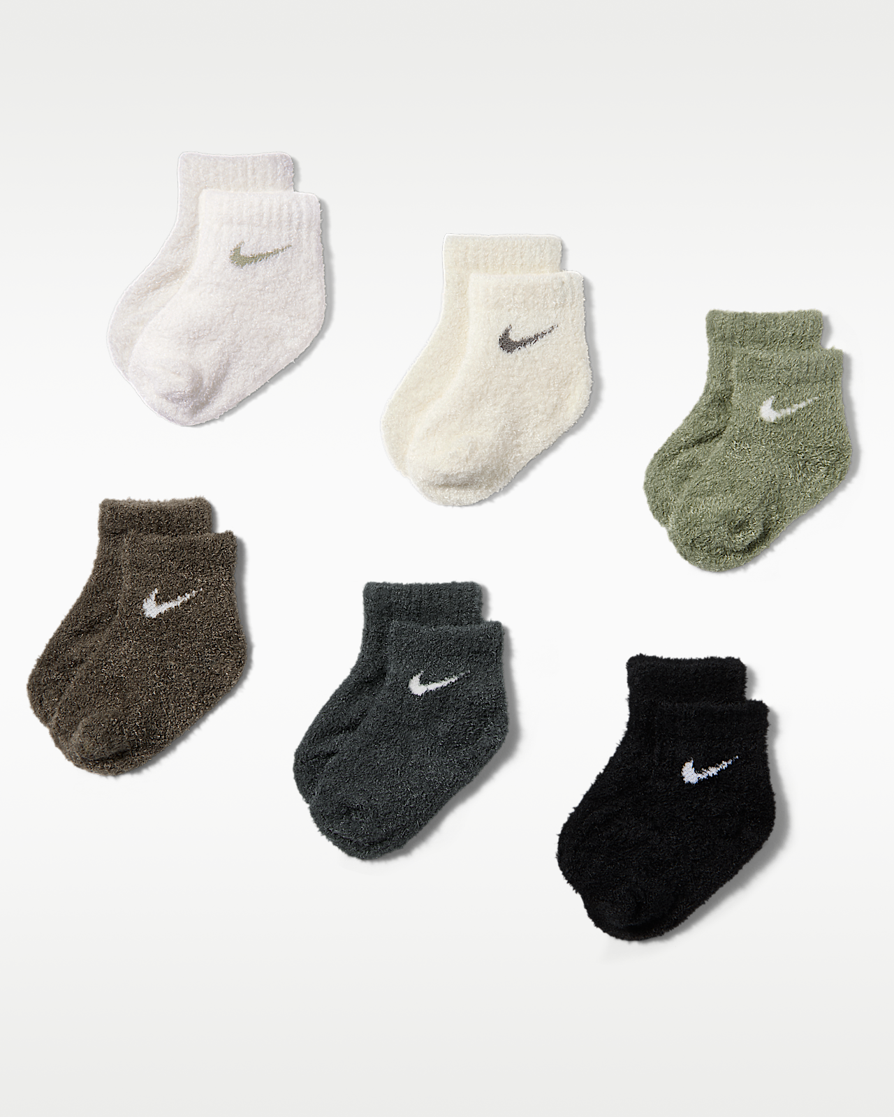 Детские носки Nike Infant Feather Socks Gift Set (6 Pairs)