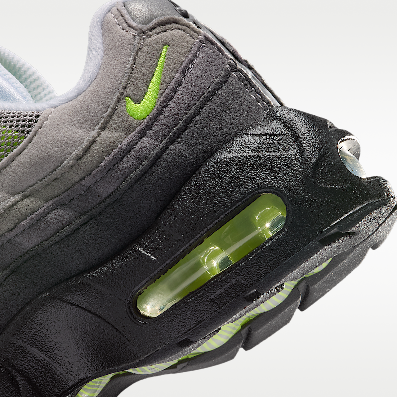 Nike Air Max sneaker Zwart/Anthracite/Light Graphite/Neon Yellow