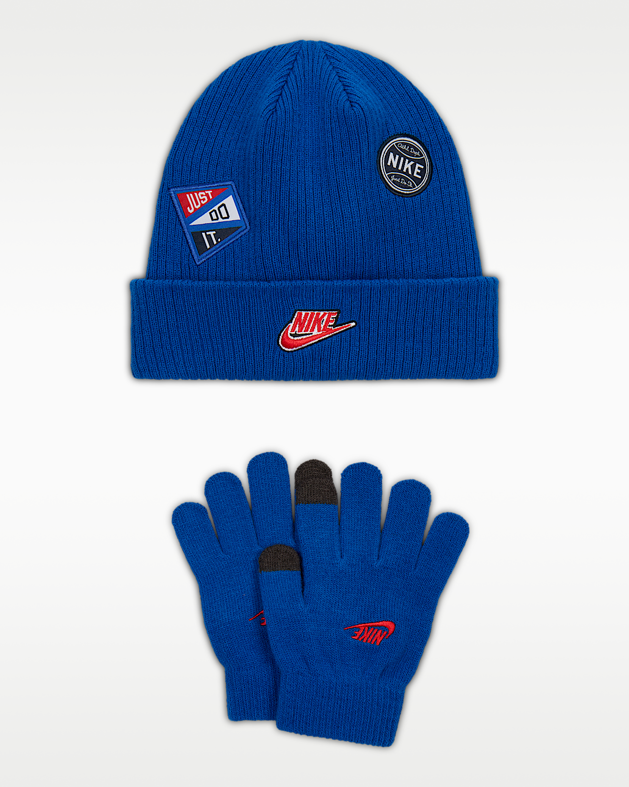 Женские  Nike Big Kids' 2-Piece Multisport Peak Beanie Set