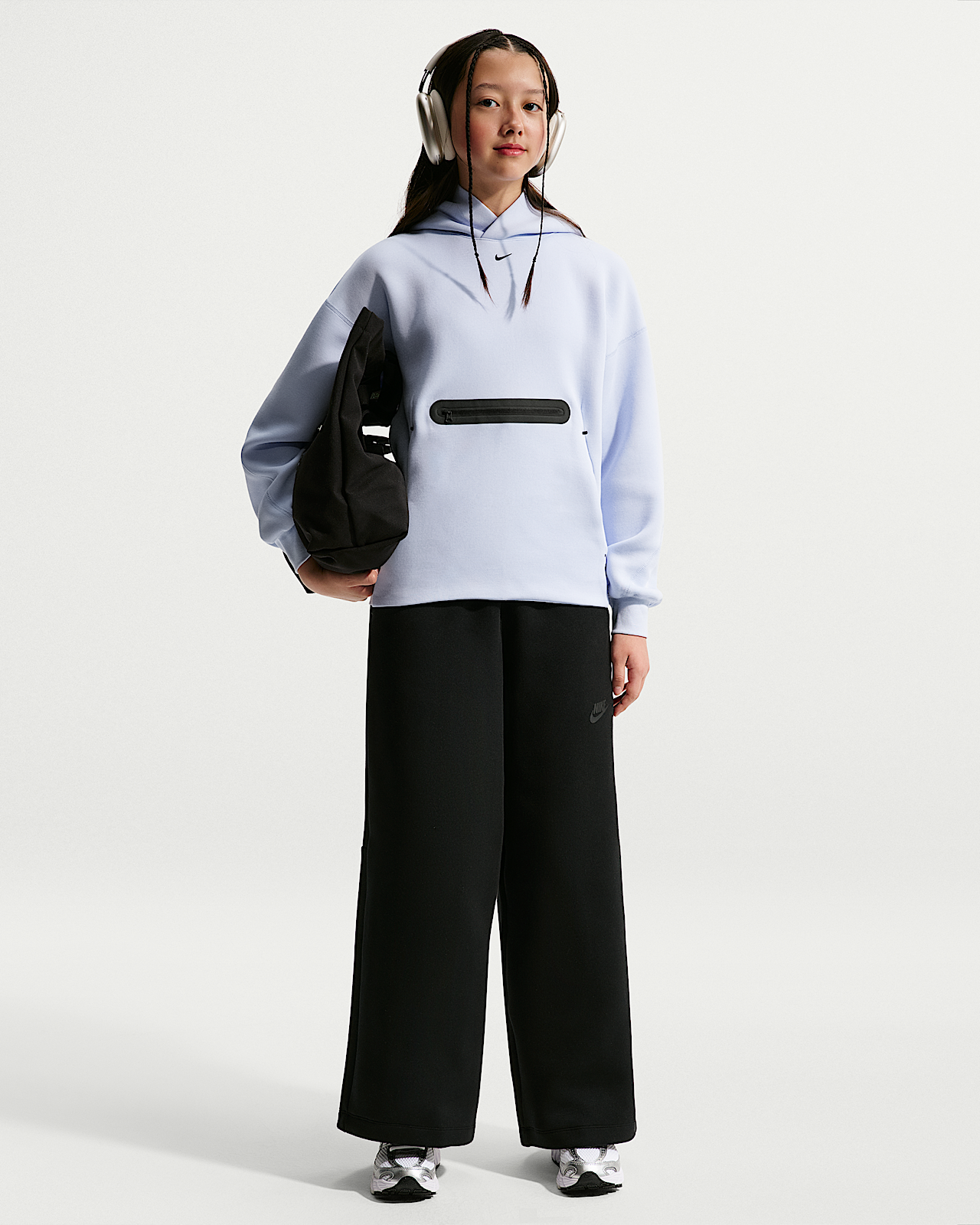 Детские  Nike Tech Fleece Big Kids' (Girls') Wide-Leg Pants