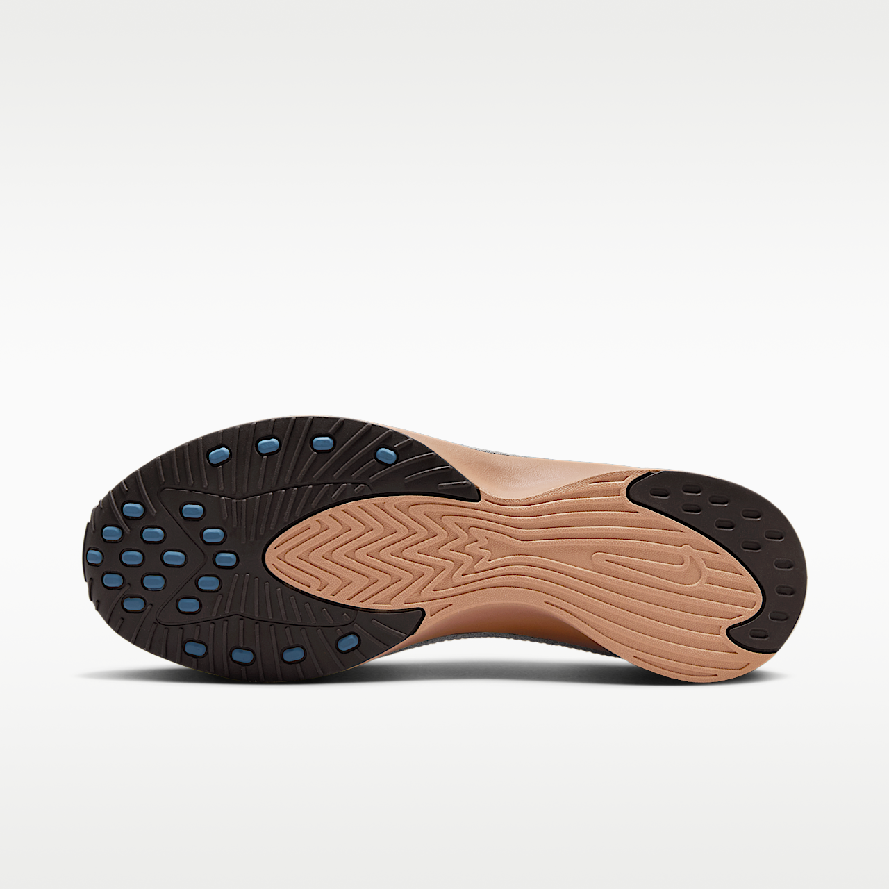 Nike  sneaker Elm/Baroque Brown/Skyline Blue/Metallic Silver