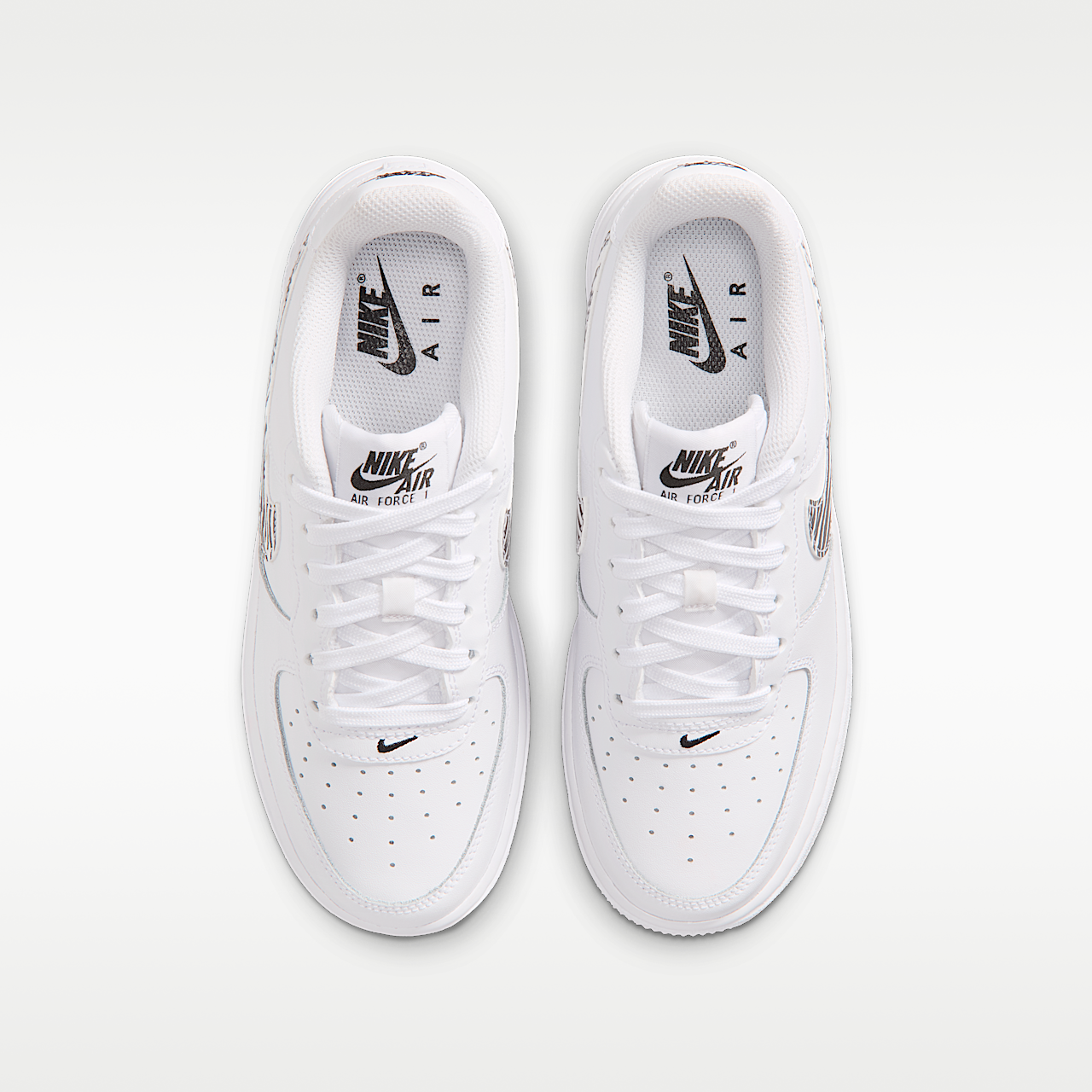 Nike  sneaker Wit/Zwart
