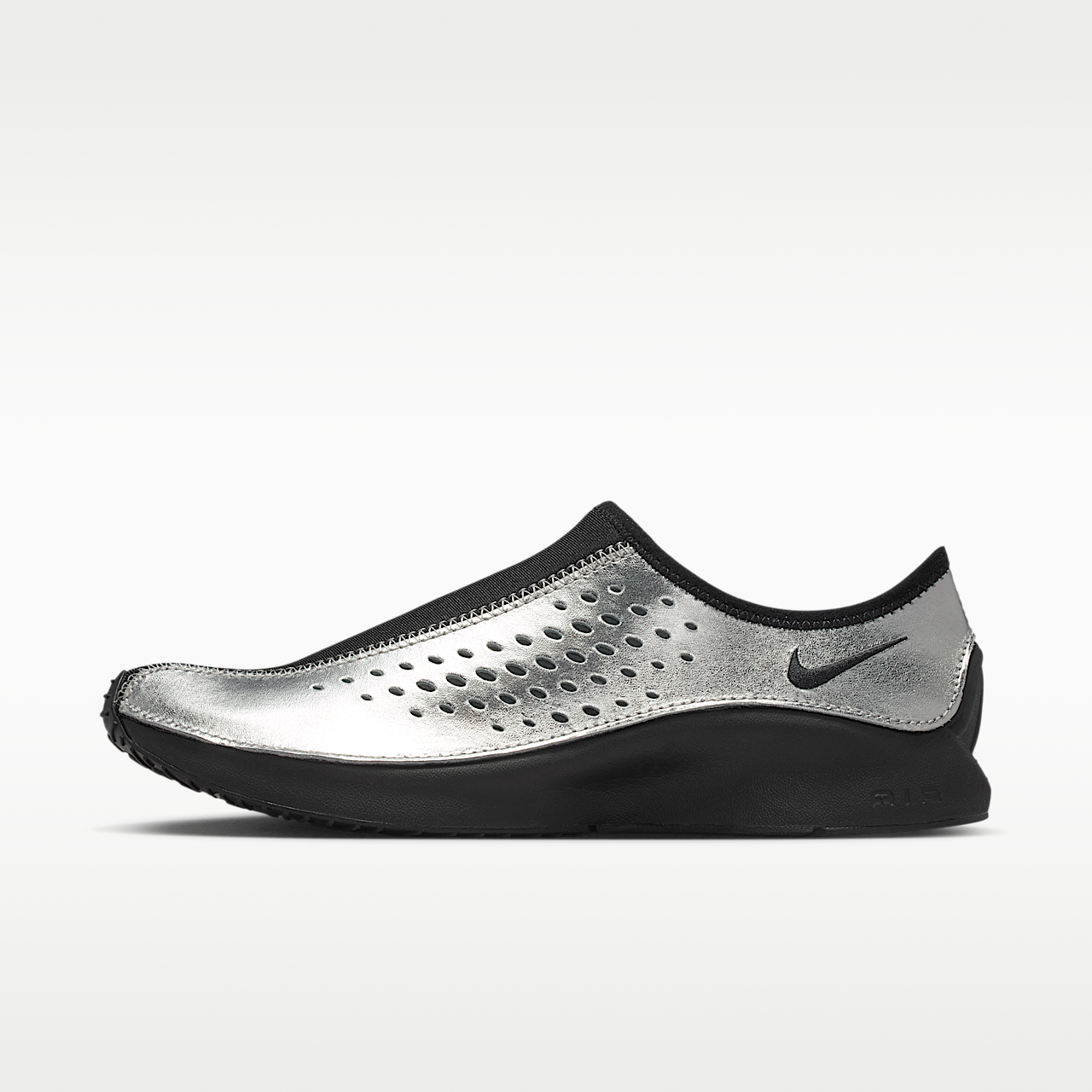Nike  sneaker Metallic Silver/Zwart
