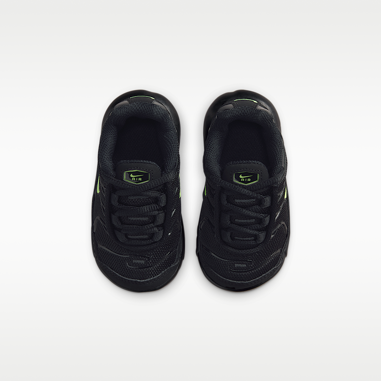 Nike Air Max Plus sneaker Zwart/Zwart/Volt Ice
