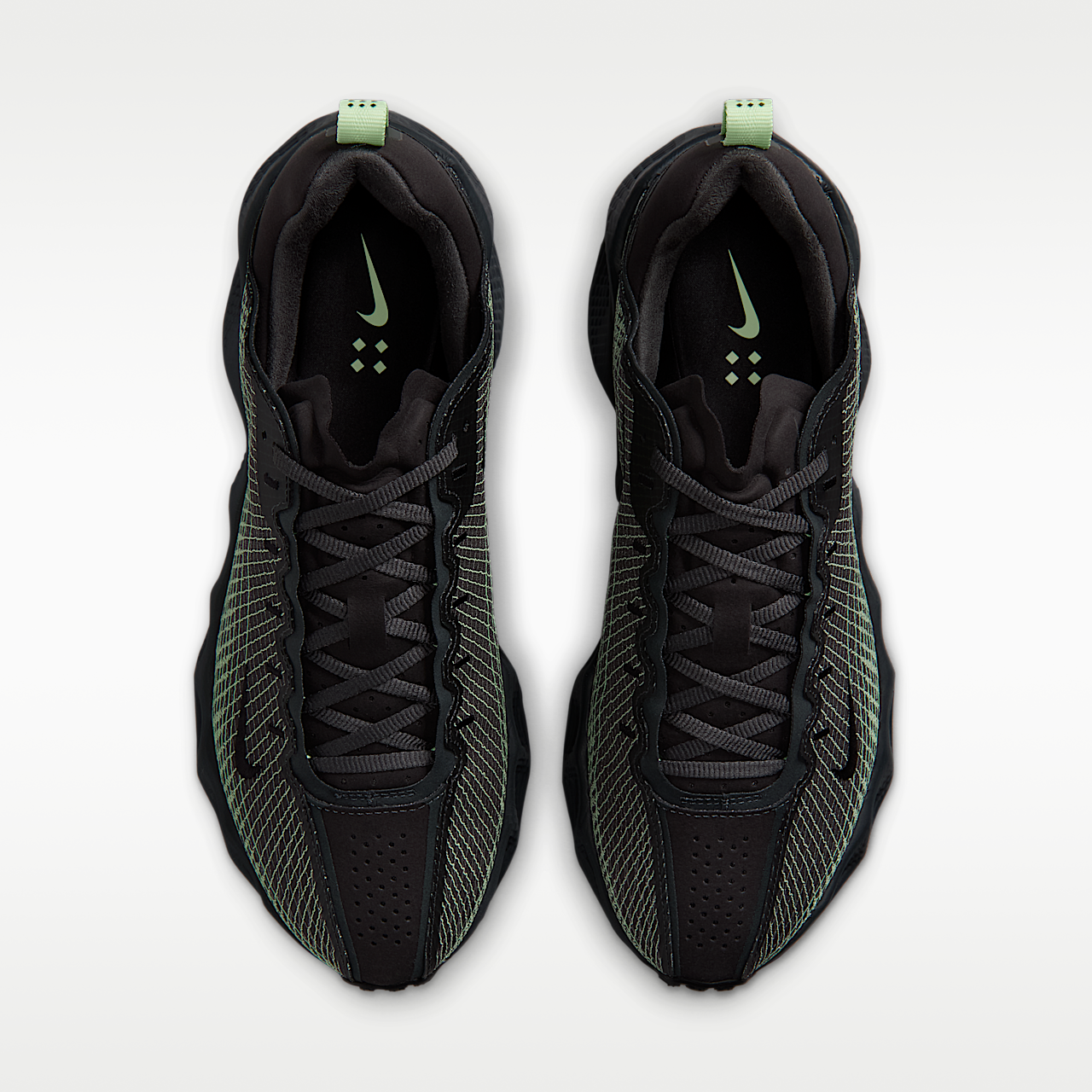 Nike  sneaker Dark Smoke Grey/Smoke Grey/Light Liquid Lime/Zwart