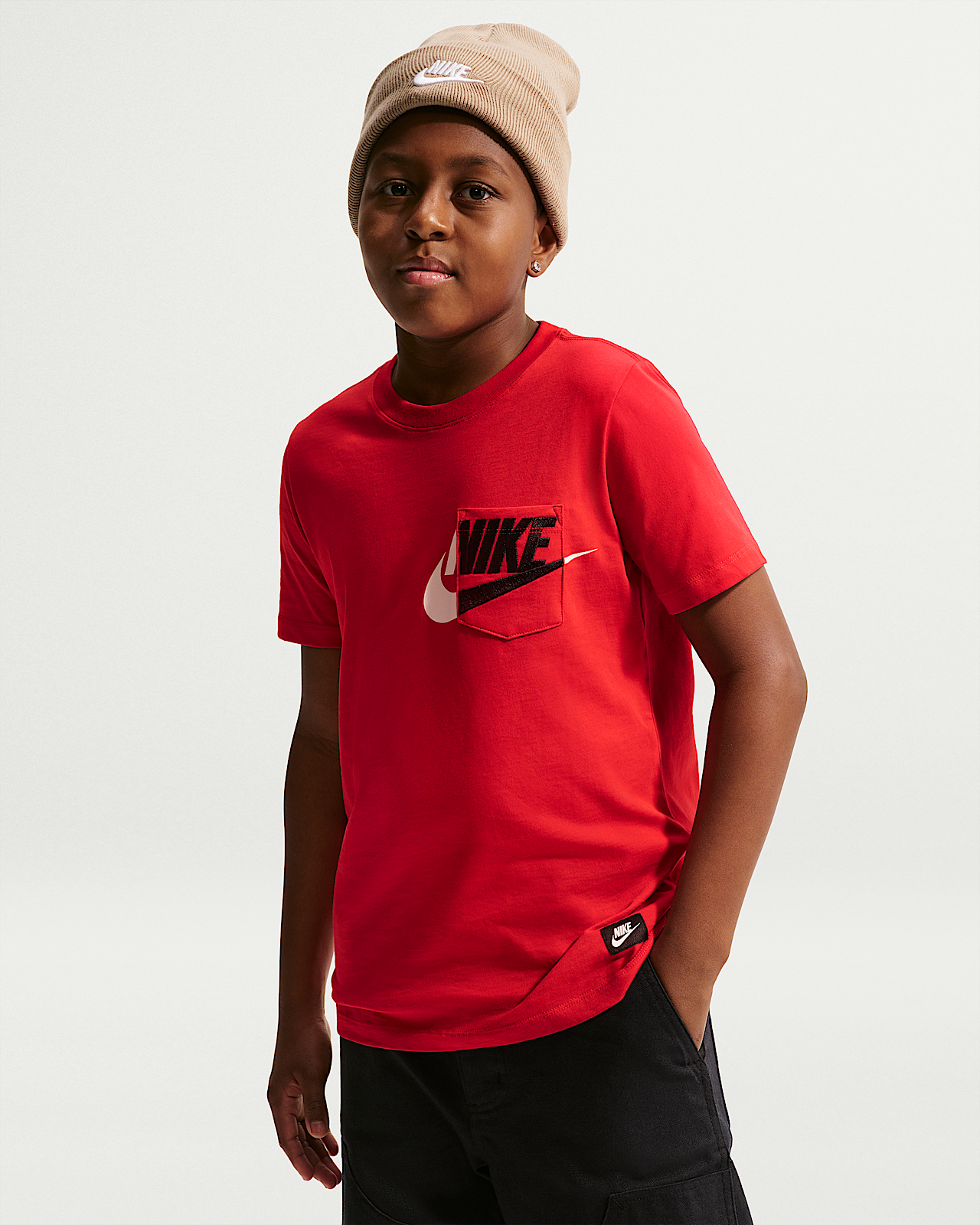 Детская футболка Nike Sportswear Big Kids' Pocket