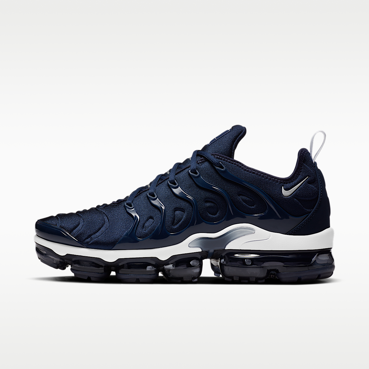 Nike Air VaporMax Plus (Midnight Navy/White/Metallic Silver)
