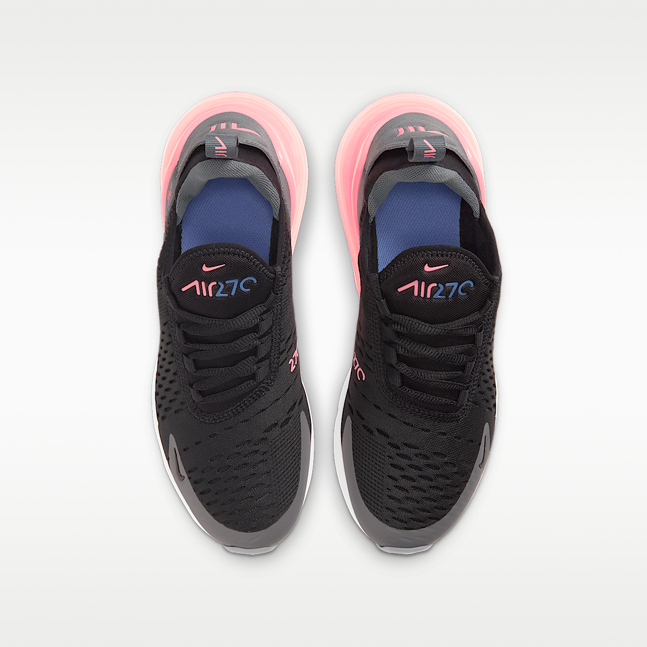 Nike Air Max sneaker Zwart/Smoke Grey/Sunset Pulse/Metallic Silver