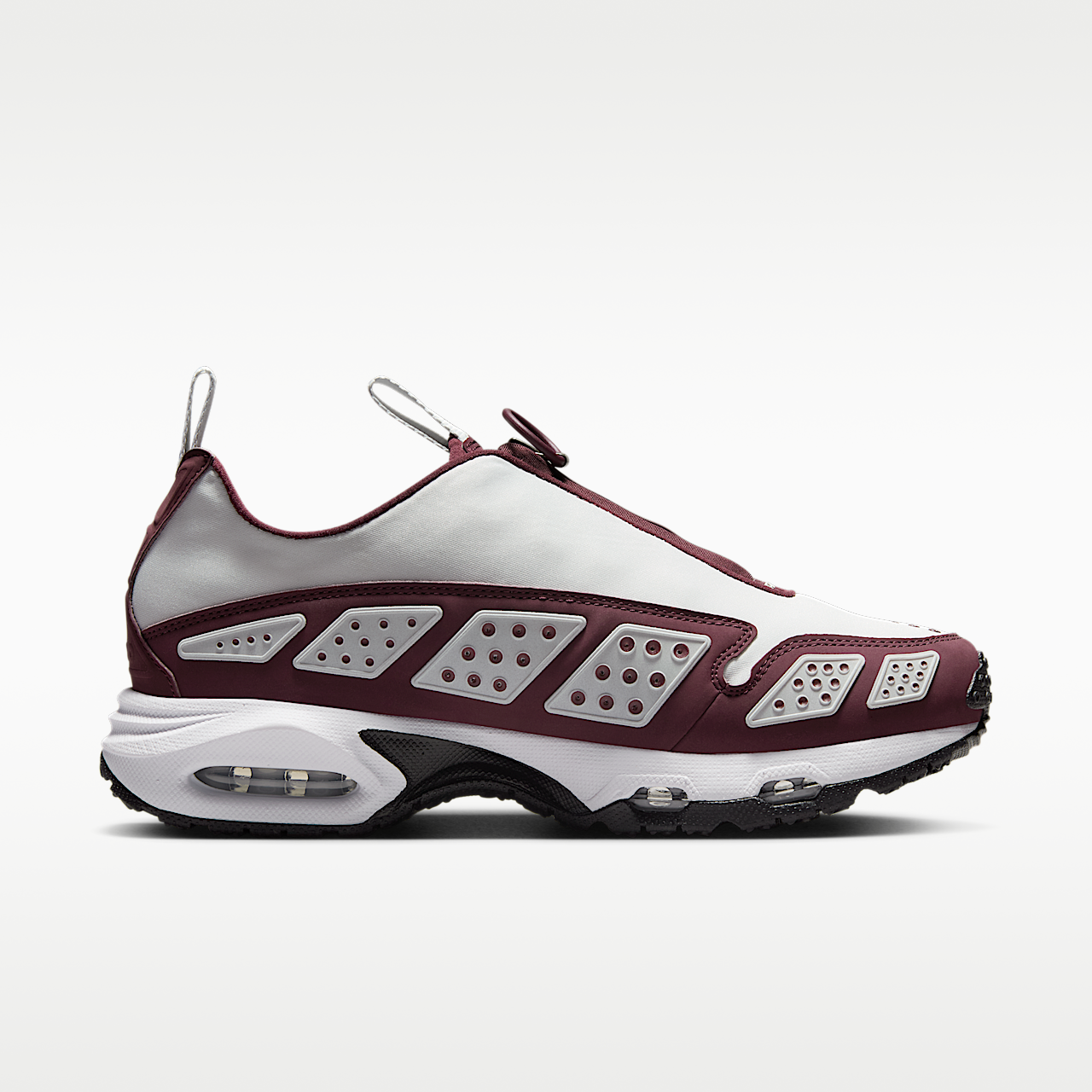 Nike Air Max SNDR sneaker Photon Dust/Zwart/Wit/Night Maroon