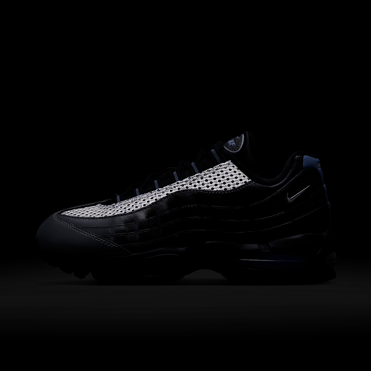 Nike Air Max 95 sneaker Metallic Silver/Zwart/Aluminum