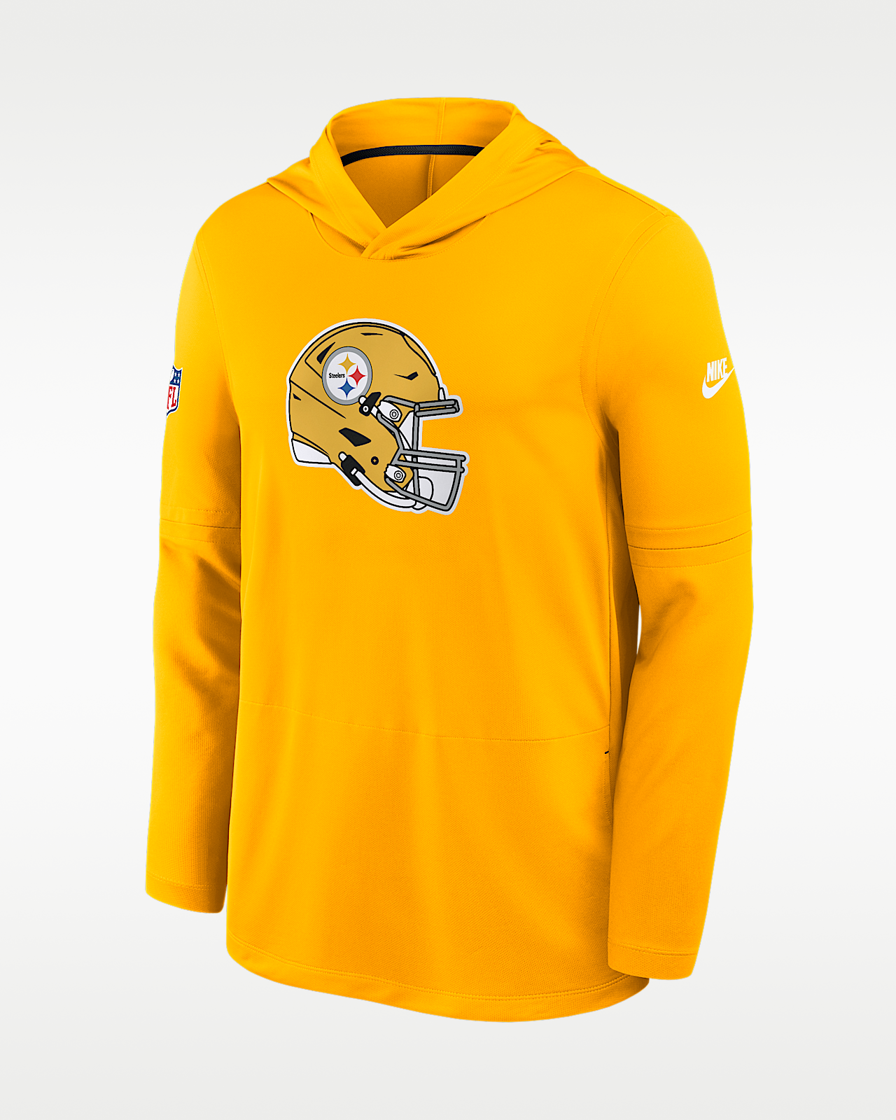 Мужские  Pittsburgh Steelers Alt Nike Dri-FIT NFL Long-Sleeve Hooded Top