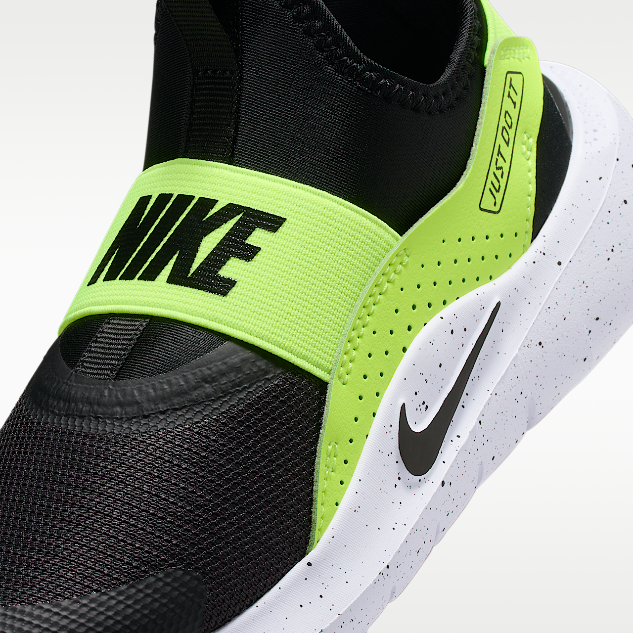 Nike  sneaker Zwart/Volt/Wit/Zwart