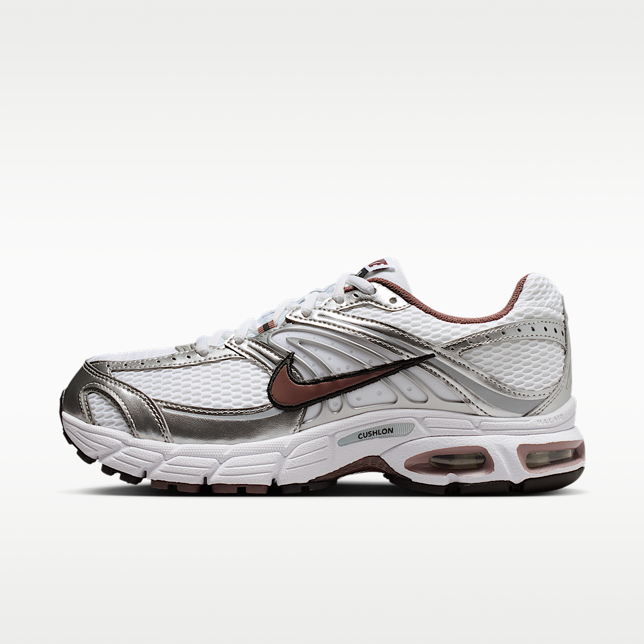 Nike Air Max sneaker Wit/Metallic Silver/Zwart/Tattoo