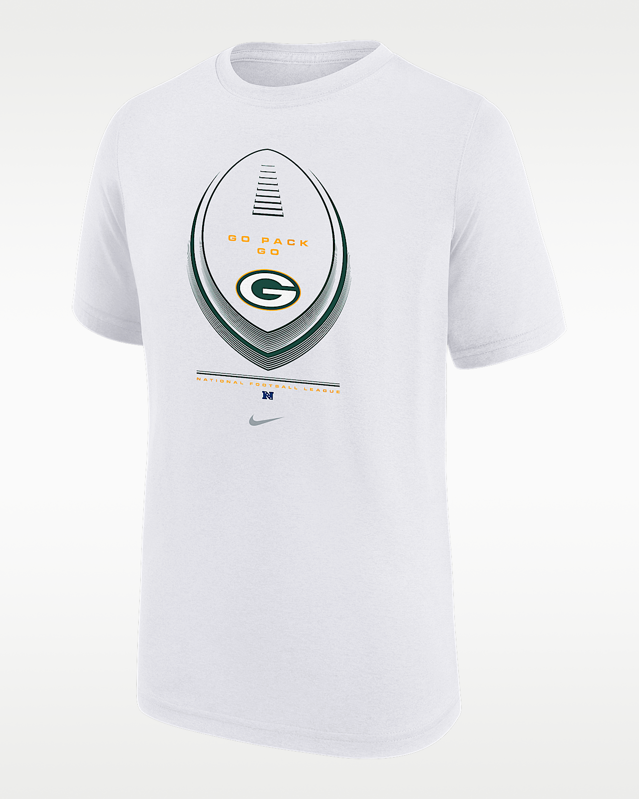 Детская футболка Green Bay Packers Icon Legend Edition Big Kids' Nike Dri-FIT NFL