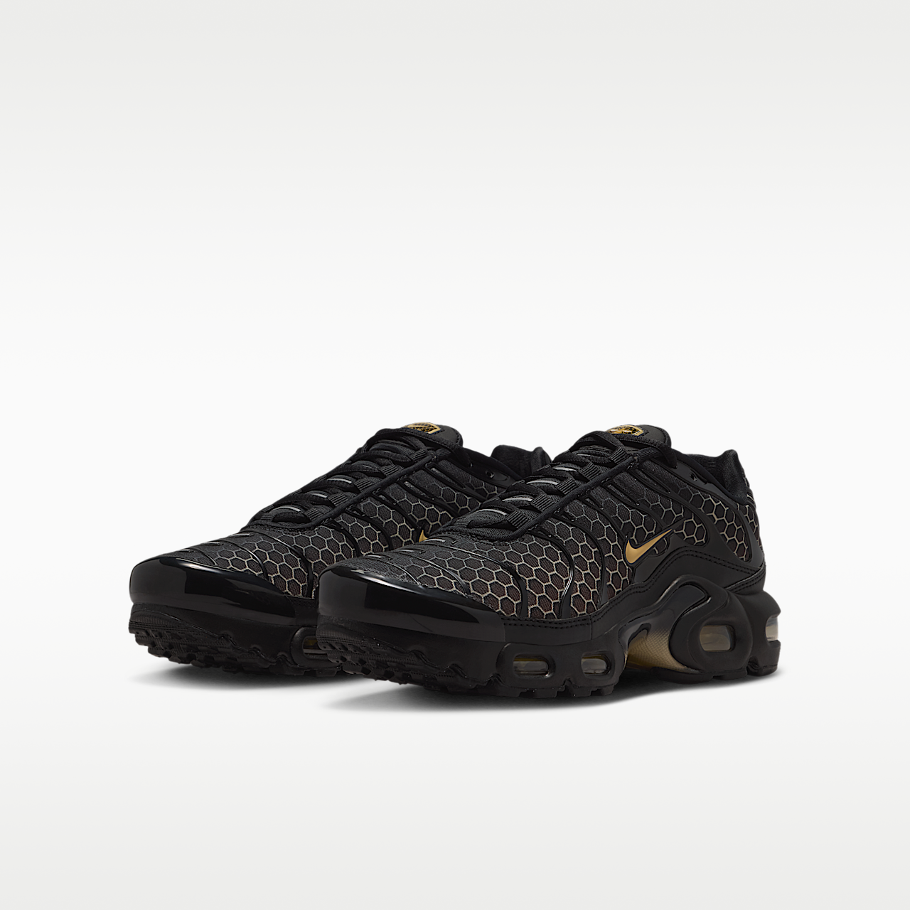 Nike Air Max Plus sneaker Zwart/Chalk/Baroque Brown/Linen