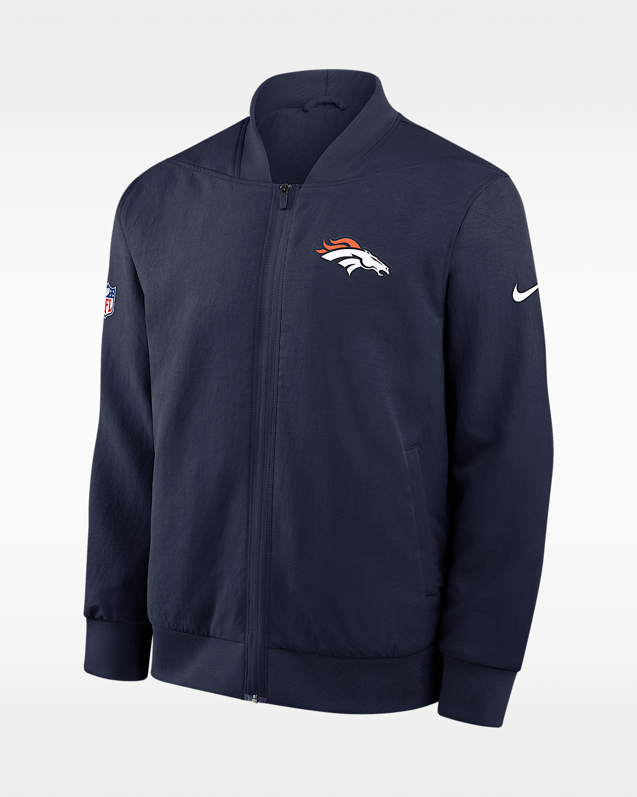 Мужская куртка Denver Broncos Sideline Nike NFL Full-Zip Bomber