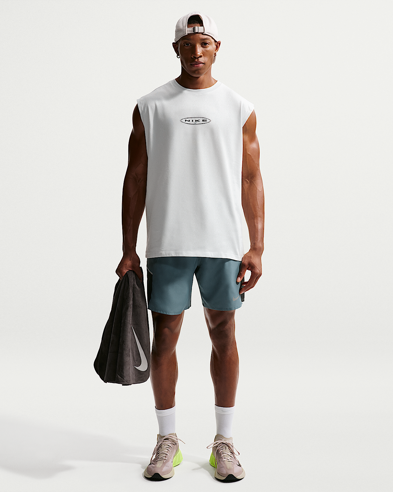 Мужские шорты Nike Miler Dri-FIT 7" Brief-Lined Shorts для бега