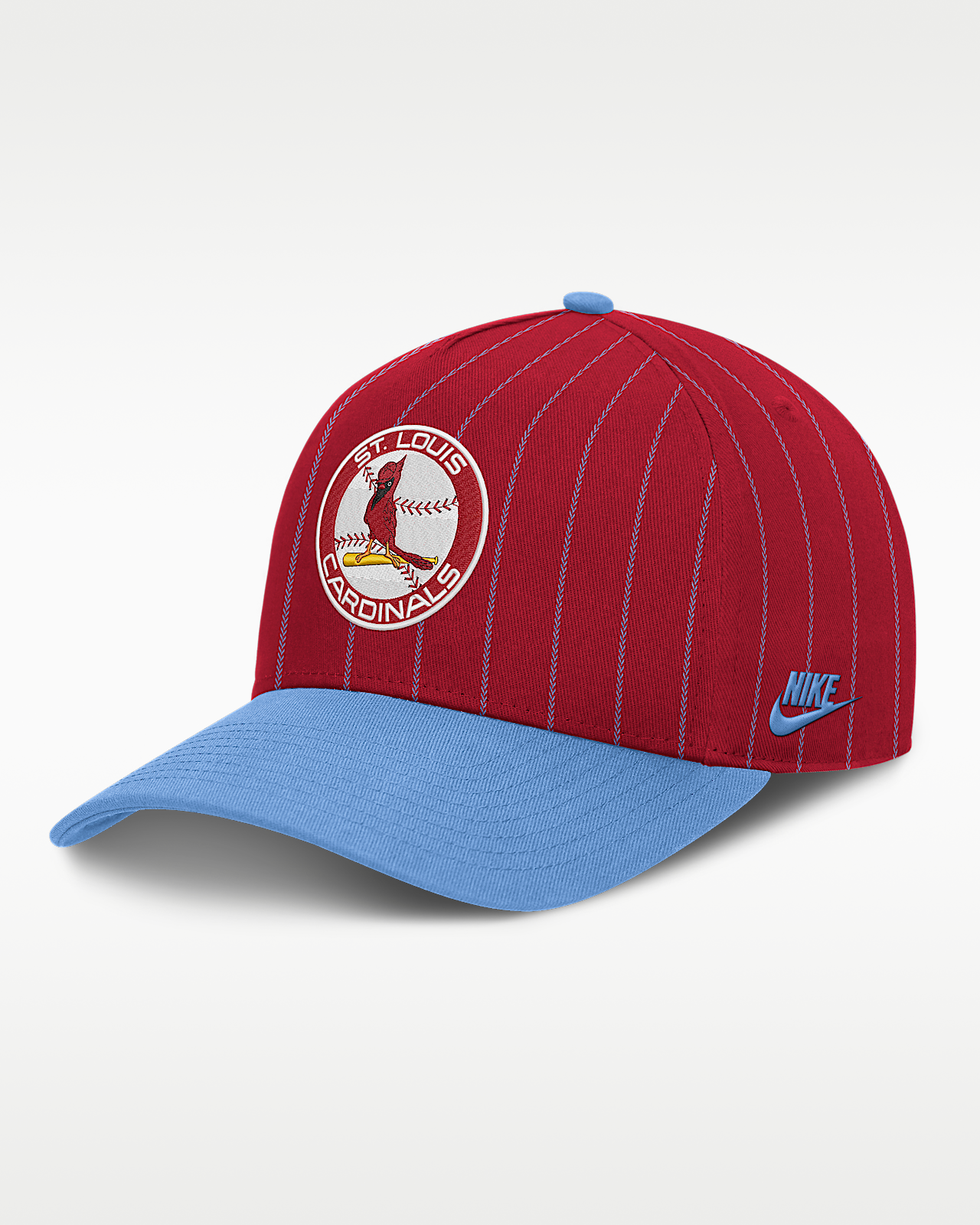 Мужские  St. Louis Cardinals Cooperstown Rise Nike MLB A-Frame Adjustable Hat