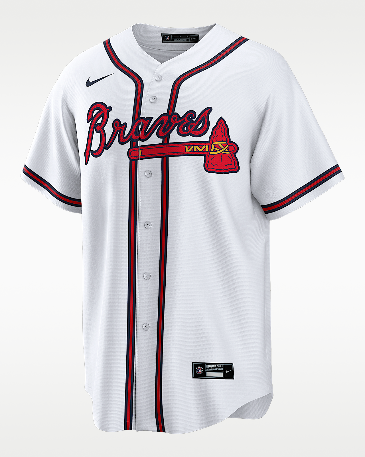 Мужские джерси Greg Maddux Atlanta Braves Retired Nike MLB Replica Jersey