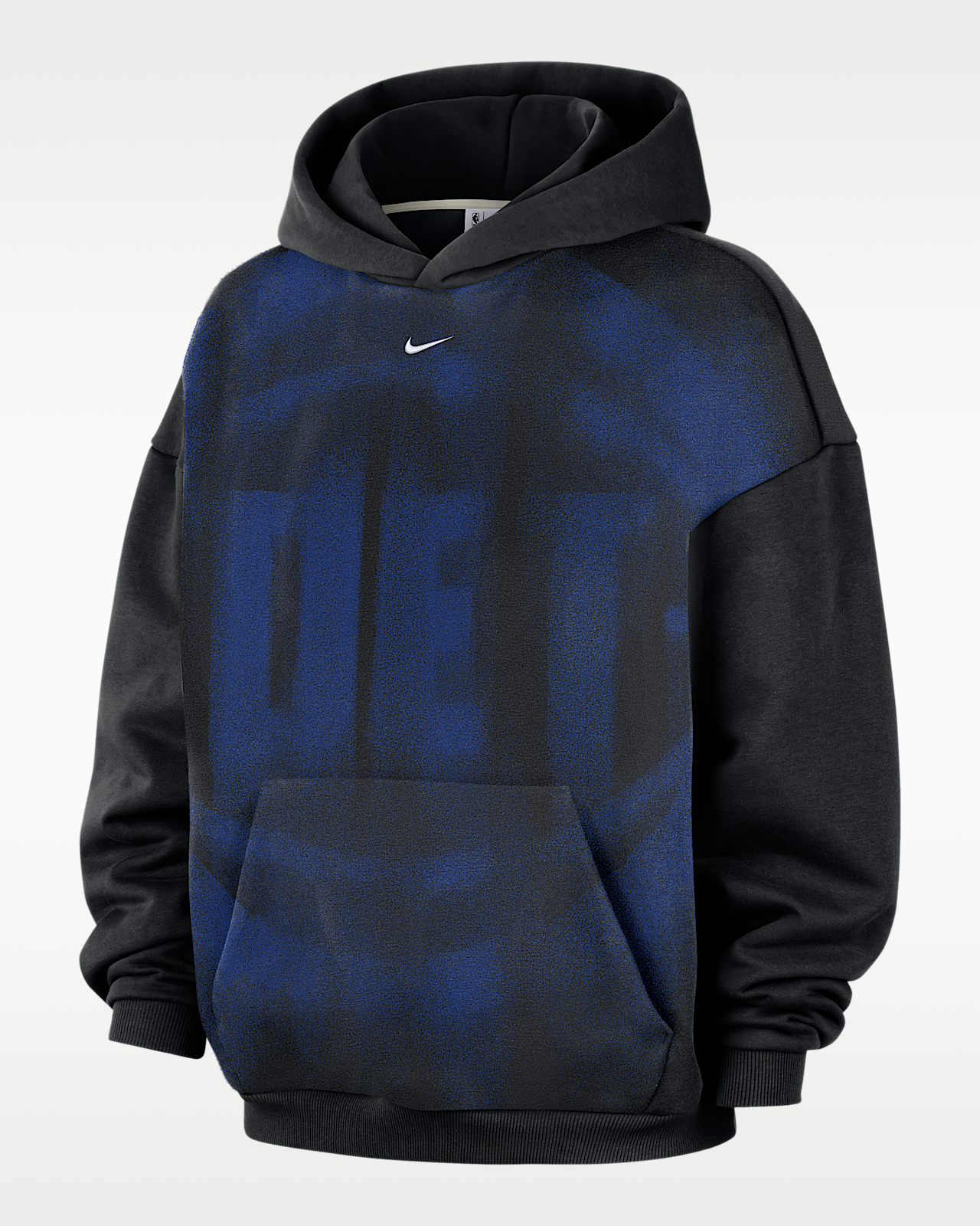 Мужское худи Detroit Pistons Standard Issue NBA Nike Fleece Basketball Hoodie для баскетбола