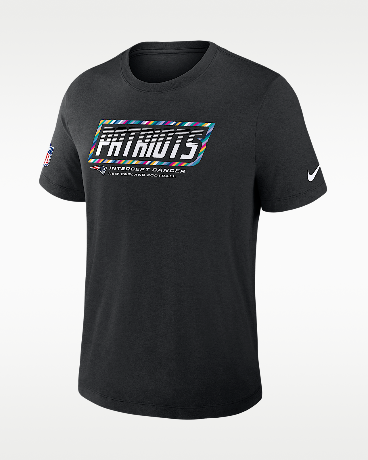 Мужская футболка New England Patriots Crucial Catch Sideline Nike Dri-FIT NFL