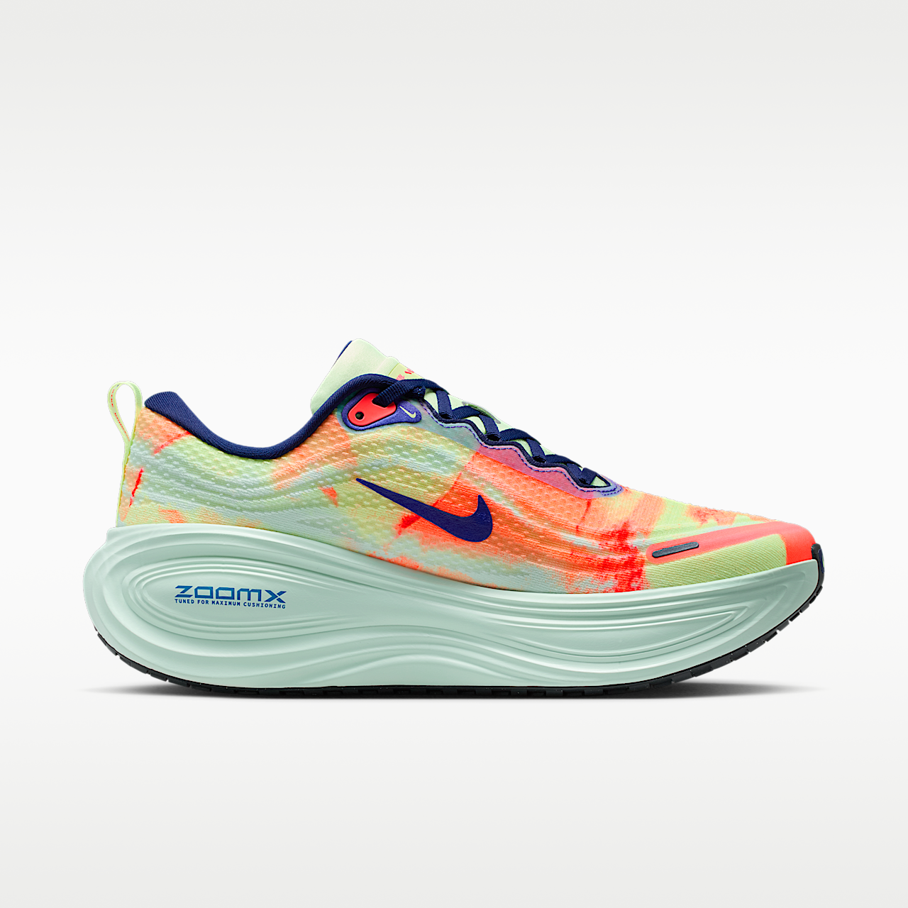 Nike Vomero sneaker Barely Volt/Hot Lava/Blue Void/Indigo Burst
