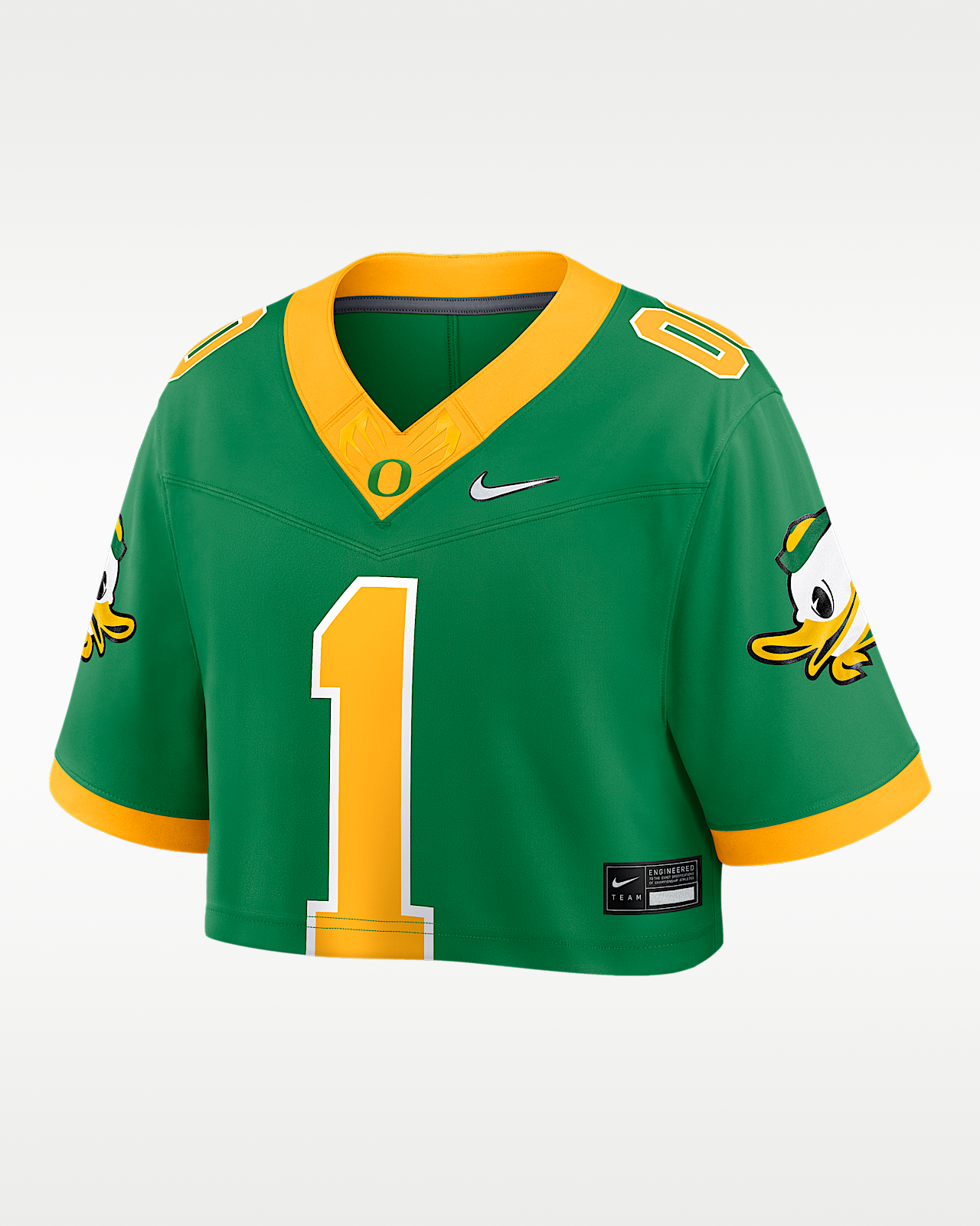 Женские джерси Oregon Nike Dri-FIT College Cropped Game Jersey